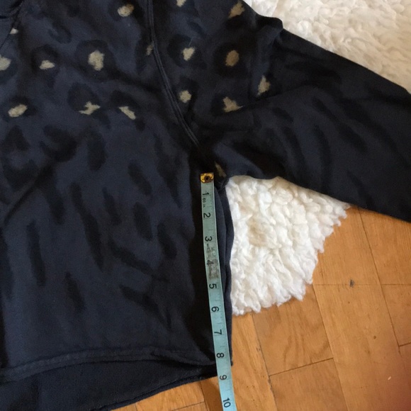 all saints leopard hoodie